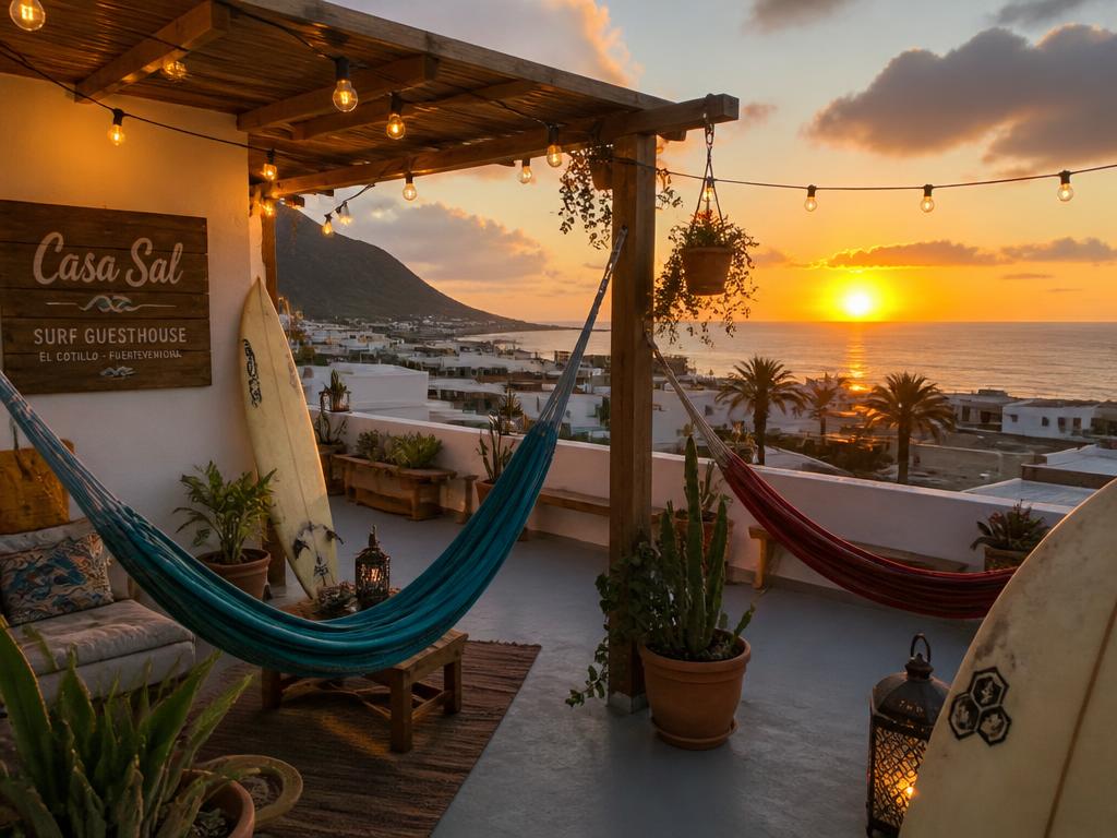 Casa Sal Surf Guesthouse, alojamiento en Cerca del puerto, Corralejo